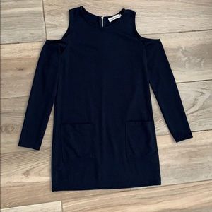 Abercrombie and fitch long sleeve cold shoulder